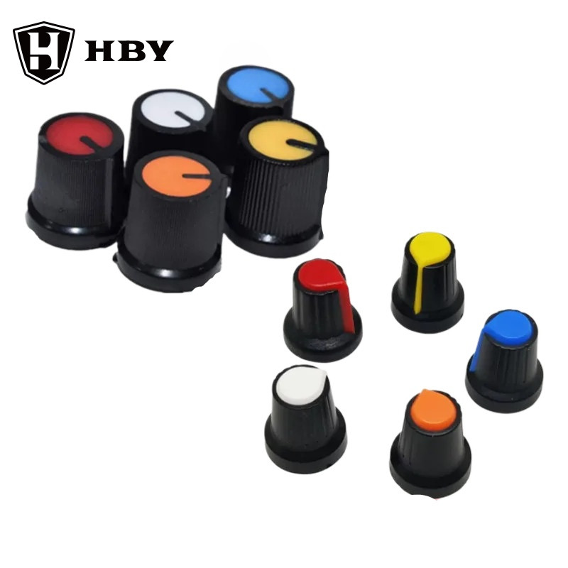 10 ชิ้น AG2 AG3 WH148 ลูกบิด Potentiometer หมวก AG2 ประเภทลูกบิดพลาสติก Plum Handle 15X17 มิลลิเมตรสวิทช์หมวก