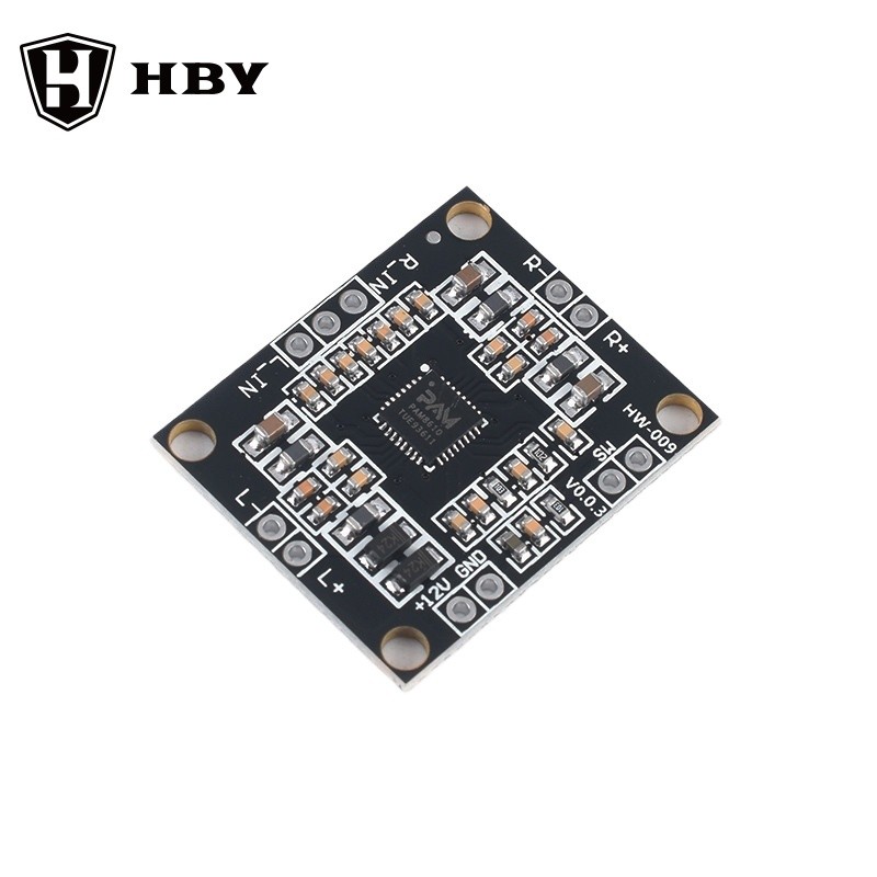 Pam8610 บอร์ดขยายเสียงดิจิตอล 2 x15w dual channel สเตอริโอ mini class D บอร์ดขยายเสียง