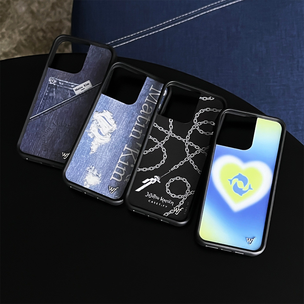 Wildflower ออกแบบแฟชั่นปลอกดอกไม้ป่าป้องกันกรณีกันกระแทกเข้ากันได้สําหรับ IPHONE 12 13 PRO 14 PROMAX 15 16 PLUS อุปกรณ์ฝาครอบป้องกันเปลือกโทรศัพท์