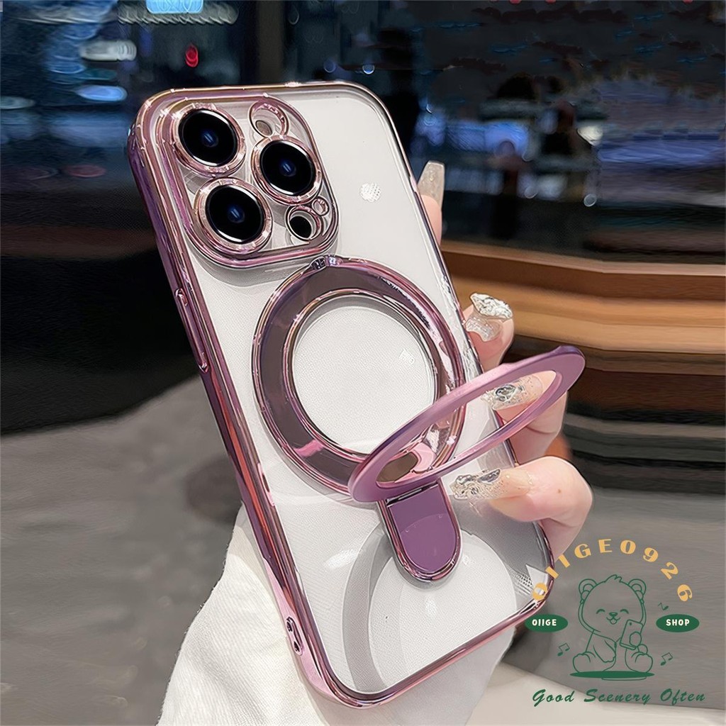 เคส iphone16 desert ชุบสีเคสโทรศัพท์แม่เหล็ก iphone16 Pro Max 15 14 13 12 11 เคสสําหรับเคส iPhone xs/xr ซิลิโคนนิ่ม TPU กันกระแทก ราคา ถูกที่สุด ดีลบีเคเค แกลเลอรีภาพที่ 3