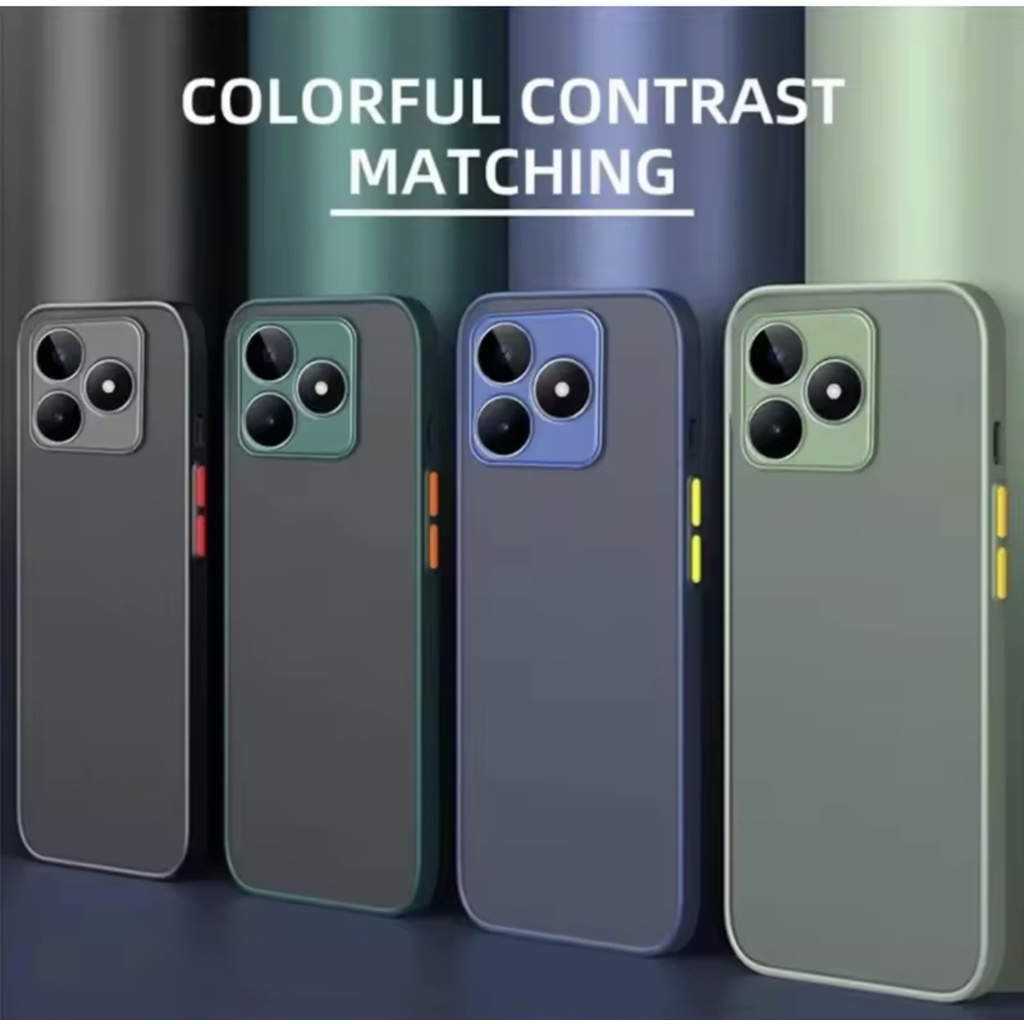 Case For OPPO A3X 5G/A3 4G เคสกันกล้อง กันกระแทก ขอบสีหลังขุ่น ส่งจากไทย เคสมือถือ