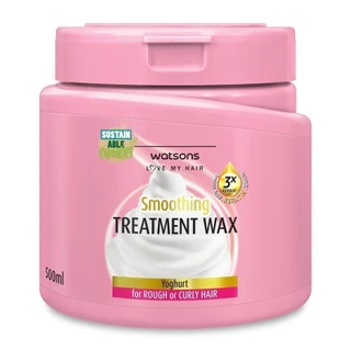 WATSONS วัตสัน ทรีทเม้นท์ แวกซ์ บำรุงผม 500 มล wax ทรีทเม้นท์บำรุงผม ครีมนวดผม ครีมบำรุงผม