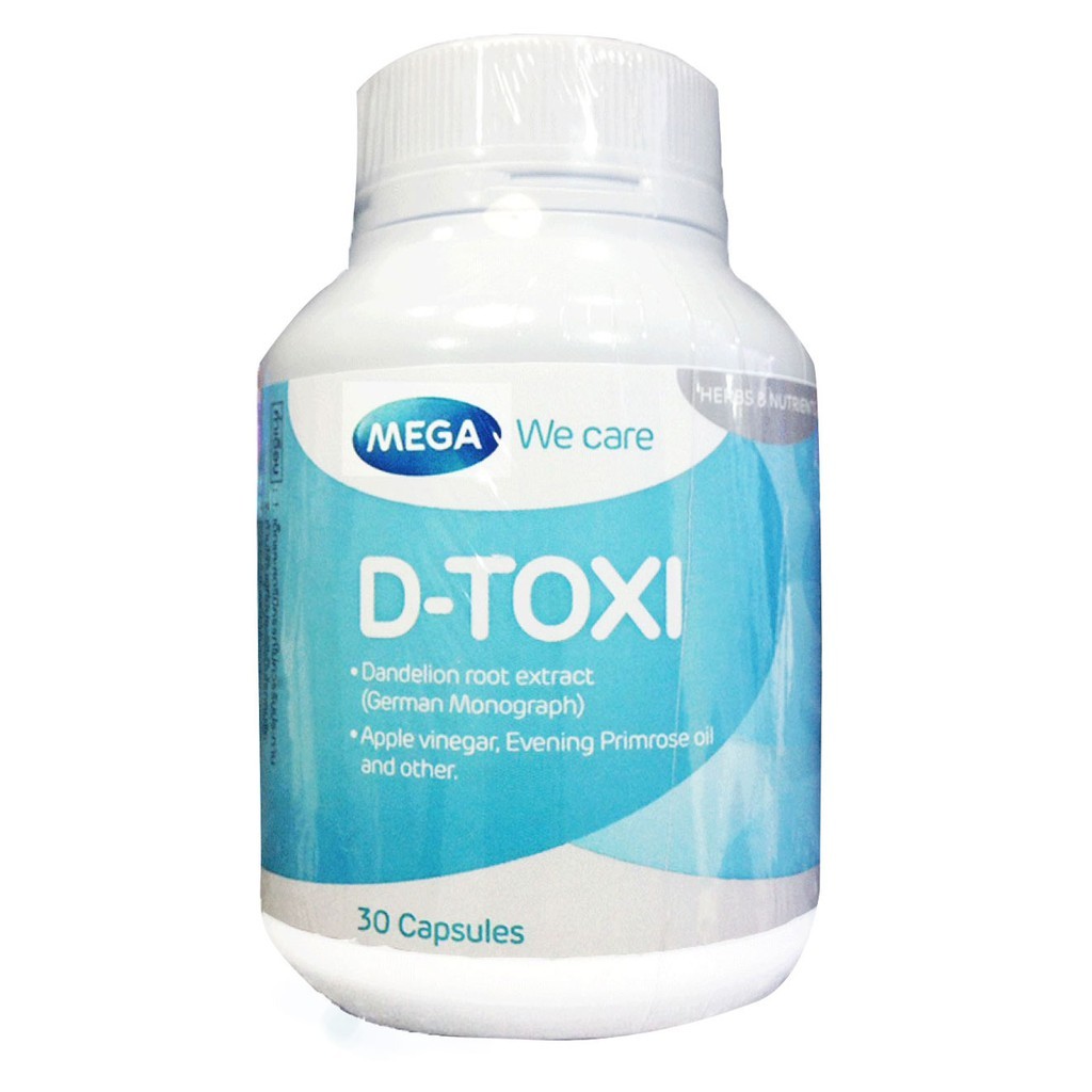 Mega We Care D-Toxi 30 Capsules