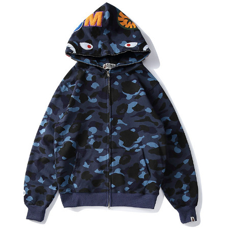 BAPEe เสื้อแจ็คเก็ตคลุมด้วยผ้าแบบลำลองสำหรับบุรุษและสตรีแบบใหม่ 0916 - รูปที่ 4