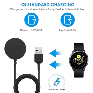 สายชาร์จนาฬิกาสำหรับ for Samsung Galaxy Watch 6 / 5 / 5pro/4 / 3 / Active 1 /2 Type C/USB แท่นชาร์จ wireless charger