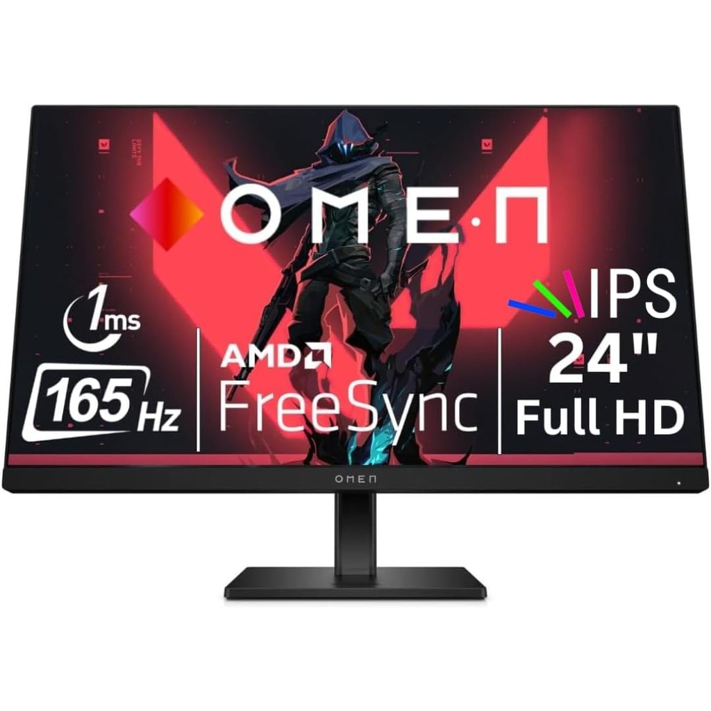 New 23.8" Gaming Monitor HP OMEN 24 FHD 165Hz จอเกมส์ จอคอมพิวเตอร์