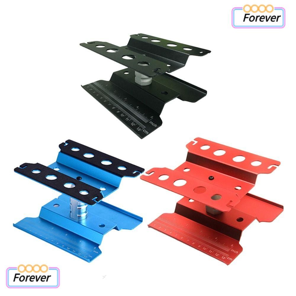 Forever สถานีซ่อม,อลูมิเนียมหมุนได้ 360 องศาขาตั้งทํางาน, 1/8 1/10 1/12 RC รถอุปกรณ์เสริมทนทาน RC Crawler ซ่อมแพลตฟอร์มสําหรับ TRX-4 Axial SCX10 II