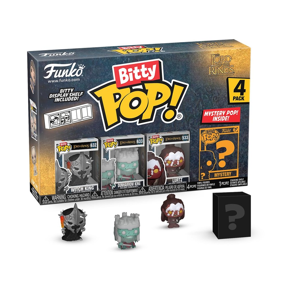 Funko ลอร์ดออฟเดอะริงส์ซีรีส์ 4 Bitty POP! THE LORD OF THE RINGS Funko