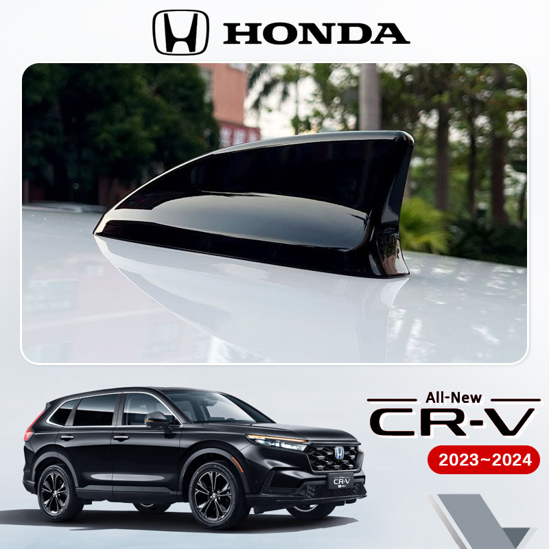 2023 2024 HONDA CRV CRV Shark Fin Antenna ตกแต่งสติกเกอร์ฝาครอบเสาอากาศดัดแปลงอุปกรณ์เสริม