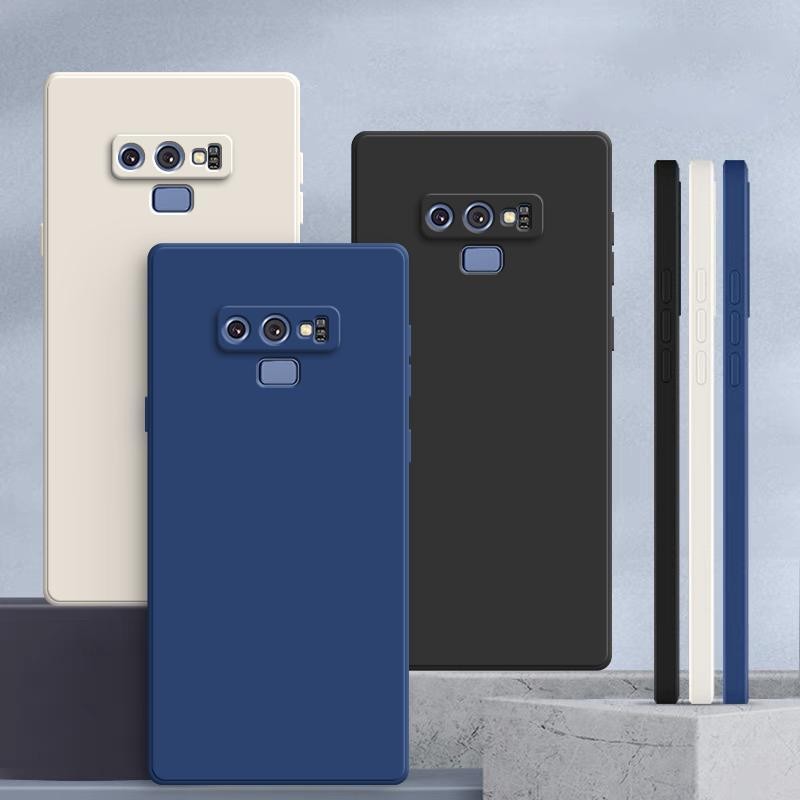 เคส Samsung Note9 สีทึบ Samsung Note 9 เคสซิลิโคนป้องกันการตกสีธรรมดาเรียบง่าย YT