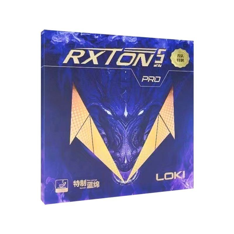 Loki RXTON 5 PRO ยางปิงปอง Allround Spin Control ฟองน้ําปิงปองยางฟองน้ําสีฟ้า