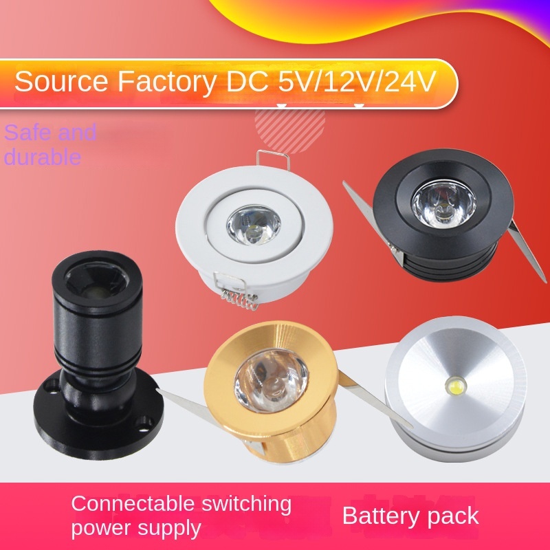 ช่องเปิด35 DC แรงดันไฟฟ้าต่ำ12V เปิดไฟสปอร์ตไลท์ขนาดเล็ก5v24v ตู้โมเดลสร้างสรรค์หลอดไฟขนาดเล็ก1W