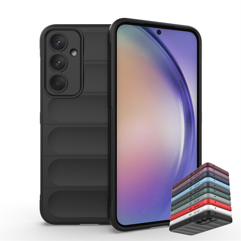 SAMSUNG สําหรับsamsung Galaxy A35 5GกรณีSamsung Galaxy A05 A05S A15 A25 A35 A55 5Gฝาครอบกันกระแทกซิลิโคนนุ่มTPUโทรศัพท์ปกหลัง