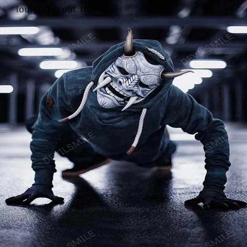 Louislifegreat Japanese Ghost Hannya Halloween Masquerade รูปที่ 4
