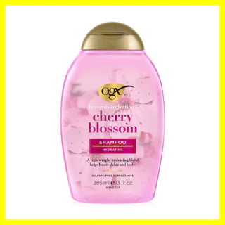 โอจีเอ็กซ์ แชมพู เฮฟเว่นลี่ ไฮเดรตติ้ง เชอร์รี่ บลอสซัม OGX Heavenly Hydrating Cherry Blossoms Shampoo 385ml.