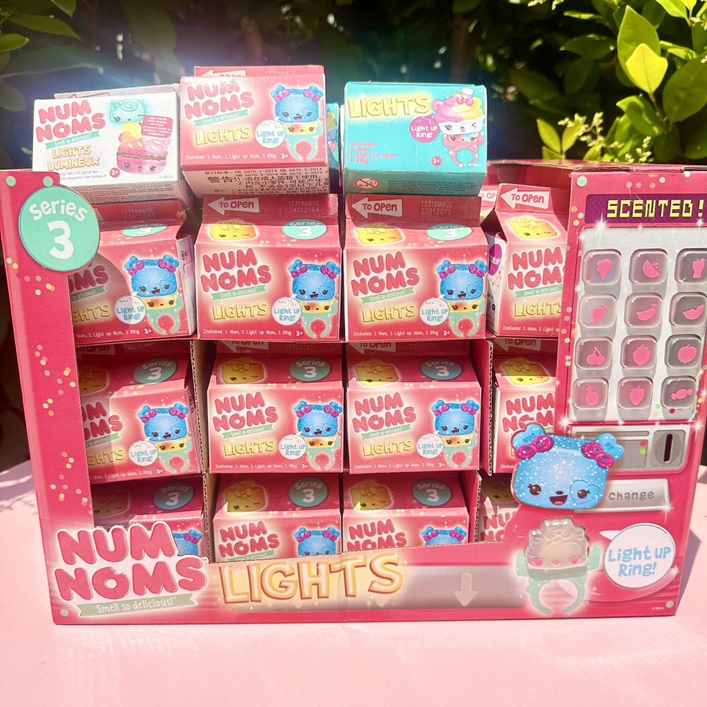 ✨F Fragrant Baby num noms Luminous Ring Unboxing Surprise Childrens Toy Collection Doll