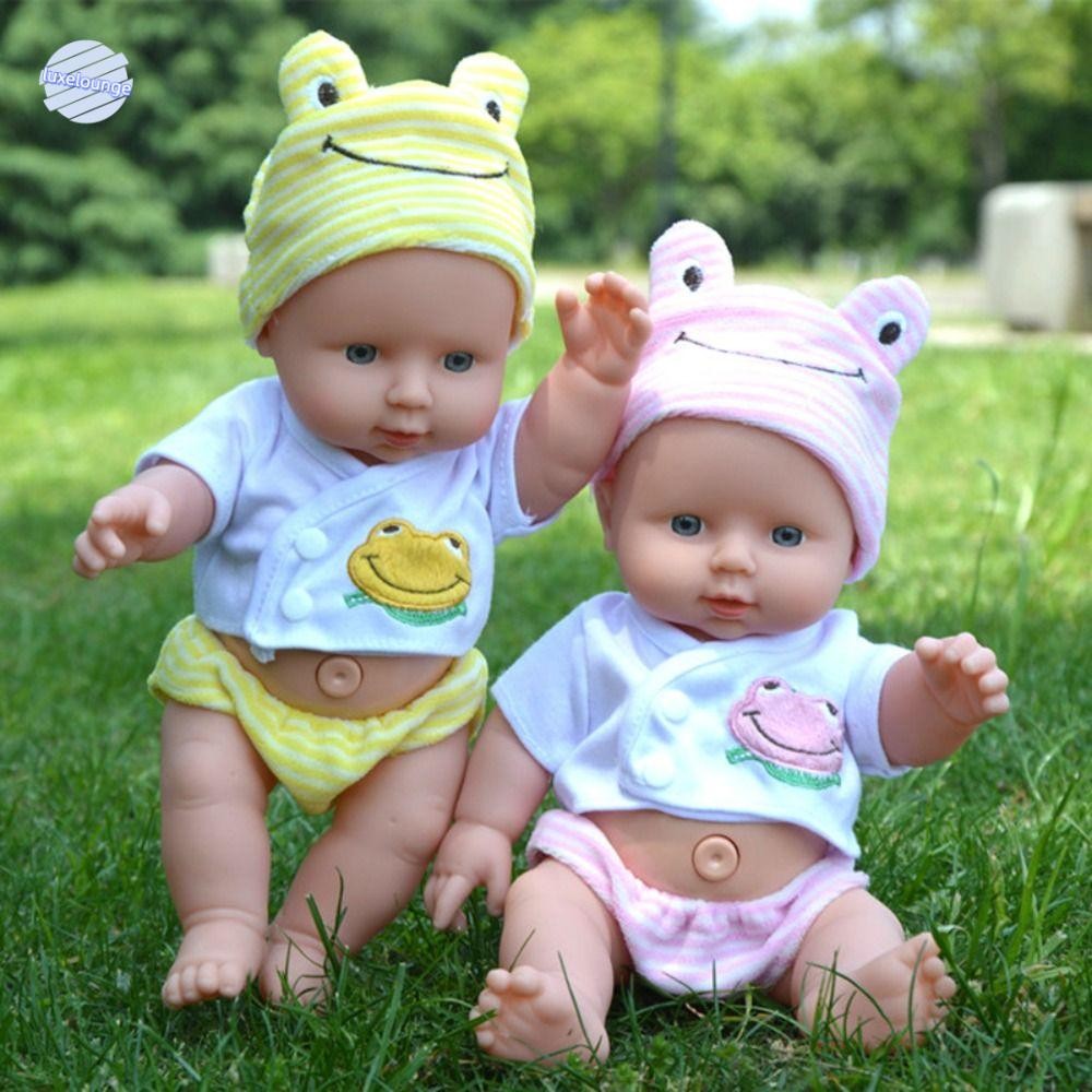 หรูหรา ตุ๊กตาเด็กทารกเกิดใหม่,ตุ๊กตาเสื้อผ้าตุ๊กตาที่สามารถเคลื่อนย้ายจําลองตุ๊กตาทารก,ของเล่นเด็กเล่นบ้านแต่งตัวตุ๊กตาทารกแรกเกิดที่สมจริงการศึกษาศึ