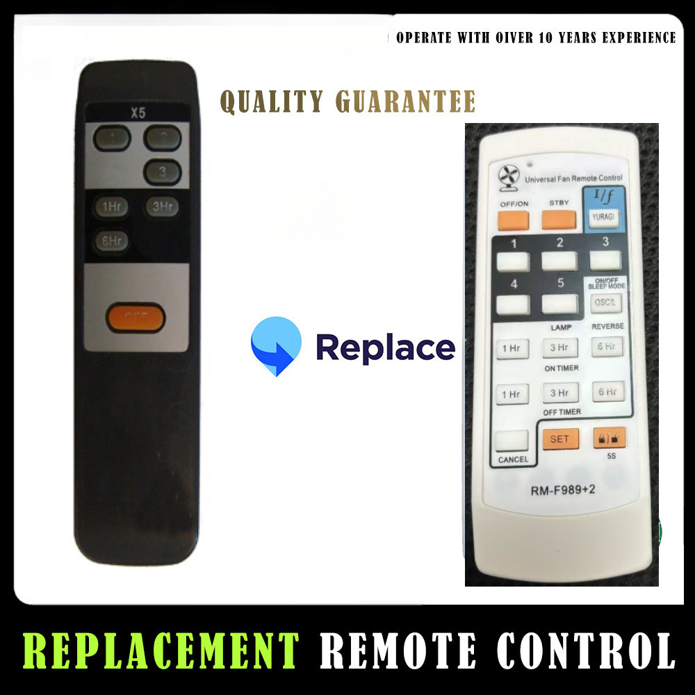 X5 DEKA FAN REMOTE CONTROL [รีเซ็ต]