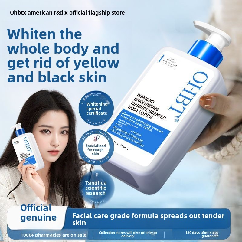 OHBT Niacinamide Whitening Body Lotion Moisturizing Nourishing Hydrating Body Lotion Nourishing Firm