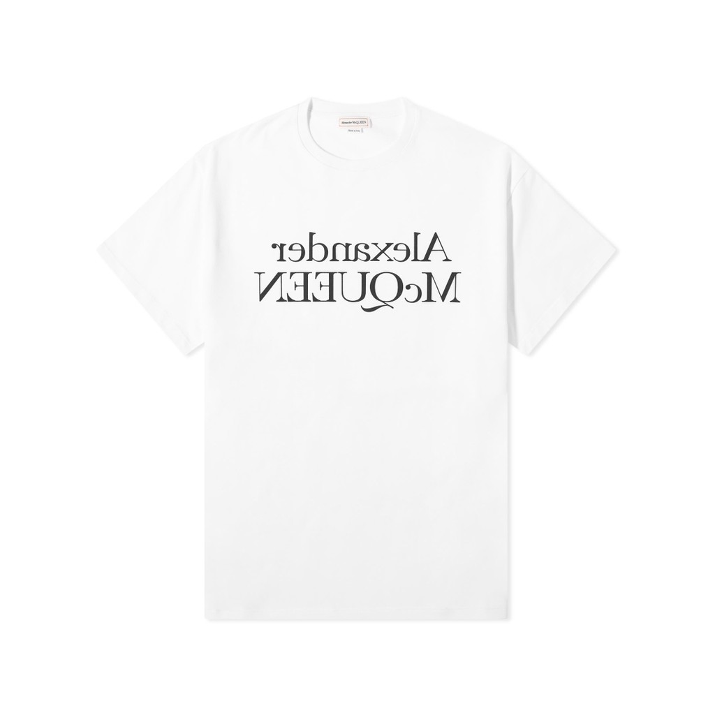 เสื้อยืดแขนสั้นผู้ชาย Alexander McQueen McQueen 100% Cotton