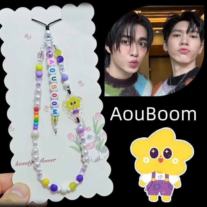 จํากัดเวลา AouBoom AouBoom gmm Doll แผนภูมิอะคริลิก โฮมเมด ins จี้โซ่โทรศัพท์มือถือแบรนด์ใหม่