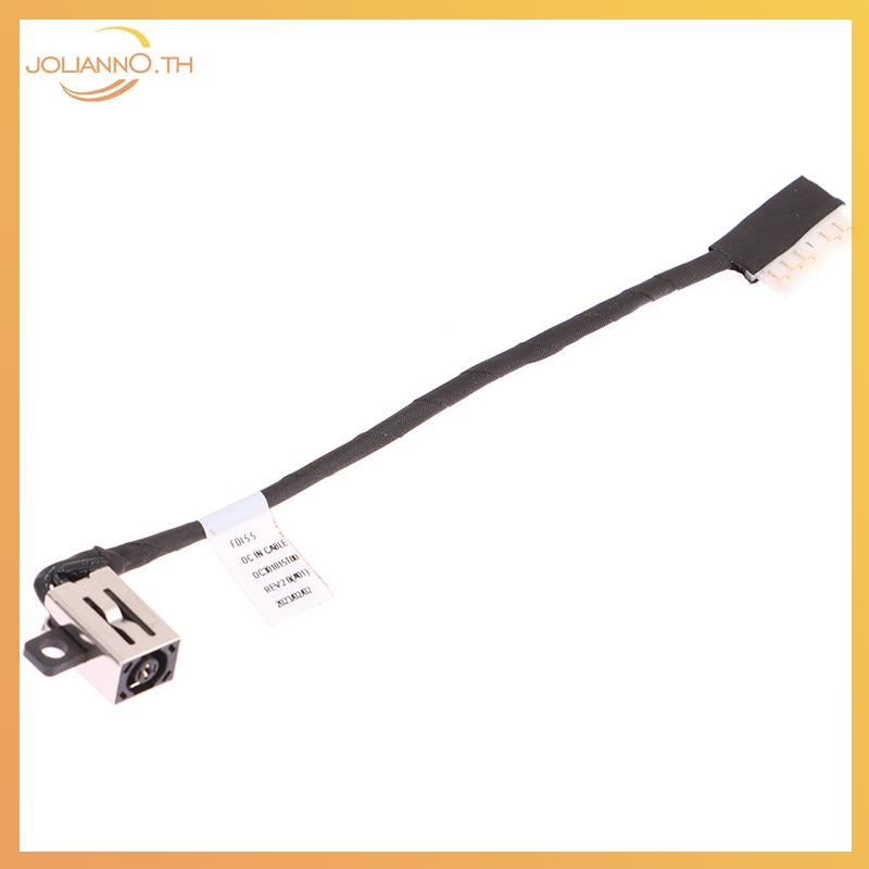 Joliann0 สําหรับ Inspiron Vostro 15 3510 3400 3401 3500 3501 IN Power Jack w/สาย 4VP7C 04VP7C DC3010