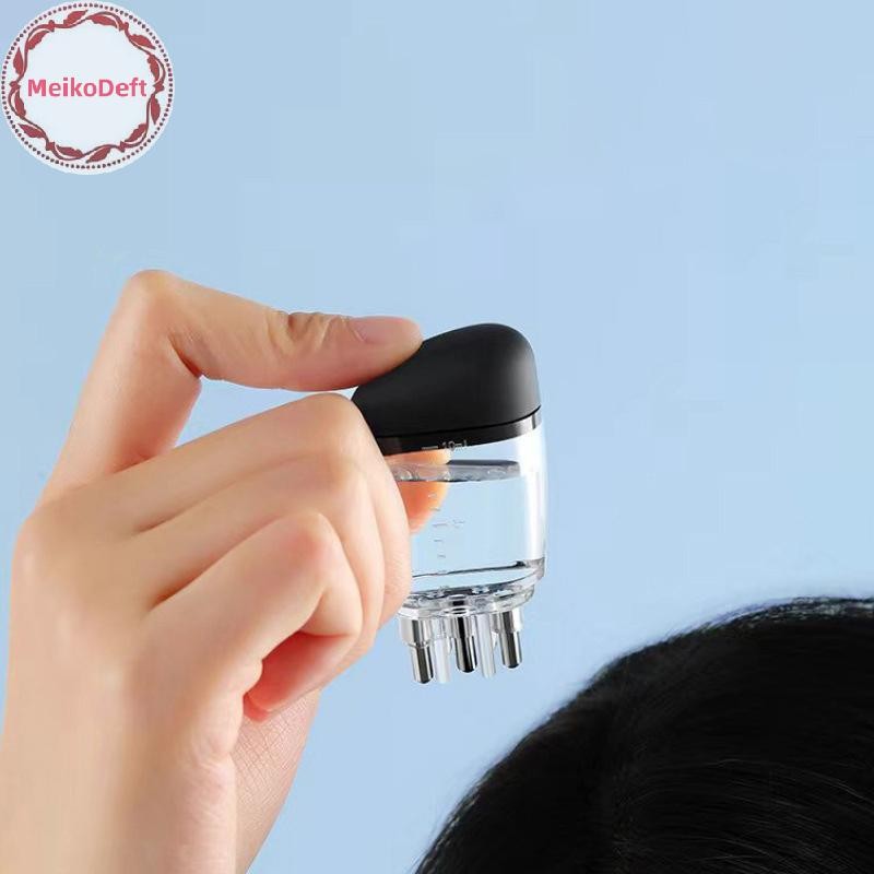 MeikoDeft 10ml Scalp Applicator Liquid Guiding นวด Anti Hair Loss Scalp Care เครื่องมือสําหรับผม Growth Headb TH