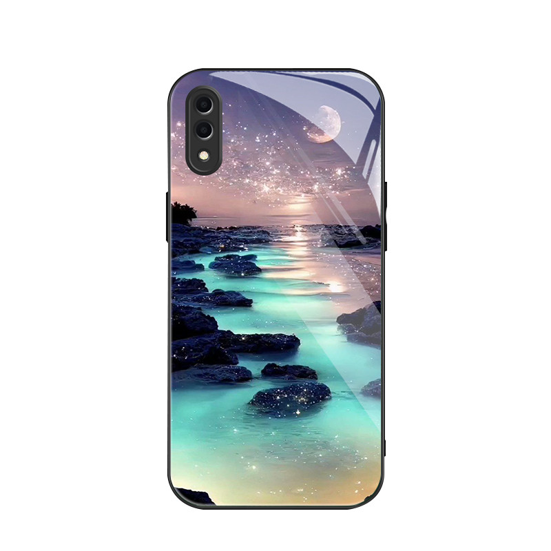 สําหรับ Samsung Galaxy A02/ Samsung M02 , Sea Moon, บุคลิกภาพอินเทรนด์, เคสป้องกันโทรศัพท์ป้องกันการ