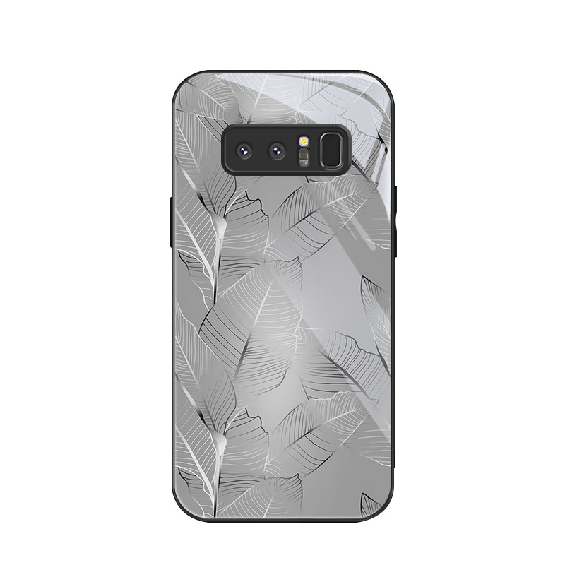 สําหรับ Samsung Galaxy Note 8 , เนื้อใบไม้, บุคลิกภาพอินเทรนด์, เคสป้องกันโทรศัพท์ป้องกันการตก