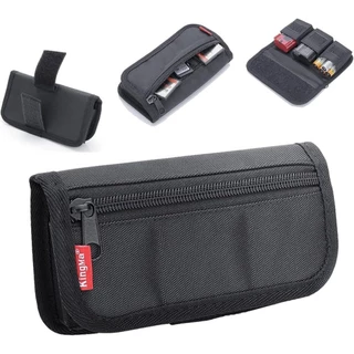 Kingma Battery Storage Bag กระเป๋าใส่แบตเตอรี่กล้องและถ่านชาร์จ พร้อมช่องใส่ SD Card