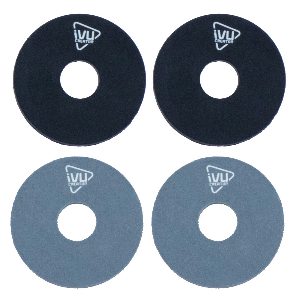 Winn IVU Creator SB Guitar Strap Blocks Locks Rubber Washer Guitar Accessories 4 ชิ้น