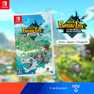 [พร้อมส่ง] Nintendo Switch Game FANTASY LIFE The Girl Who Steals Time Zone Japan / English