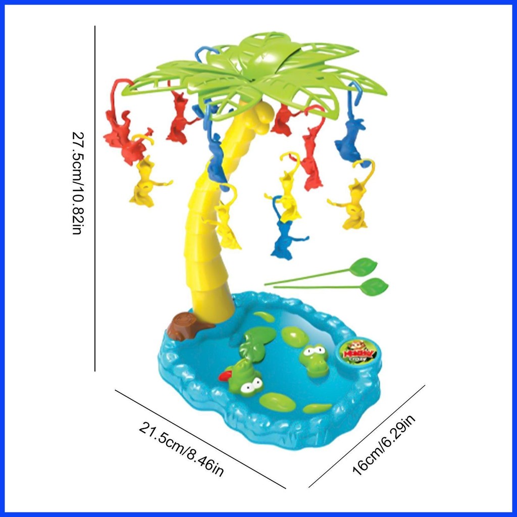 ลิงรอบเด็กวัยหัดเดินเกมลิงรอบสมดุลเกมการศึกษาตกแต่งบ้านโต๊ะแบบโต้ตอบของเล่นสําหรับเด็กผู้ชาย fadzath - รูปที่ 4