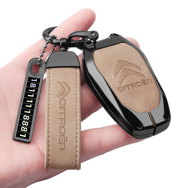 เหมาะสําหรับ Citroen c6 ฝาครอบกุญแจ Citroen Versailles c5x อุปกรณ์ตกแต่งรถยนต์เต็มรูปแบบ c4l ภายใน T