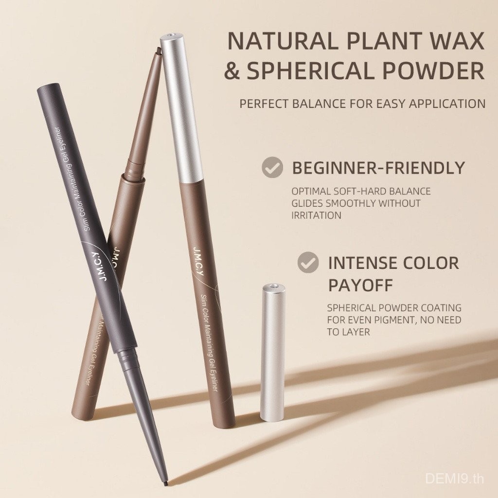 มาใหม่ JMCY Slim & Long-Lasting Gel Eyeliner กันน้ํา Smudge-Proof Tip สําหรับ Bold Defined Eyes CB7J