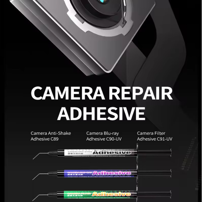 กาวซ่อมกล้อง Mechanic C89/C90/C91 กาว UV แบบเหลวใส