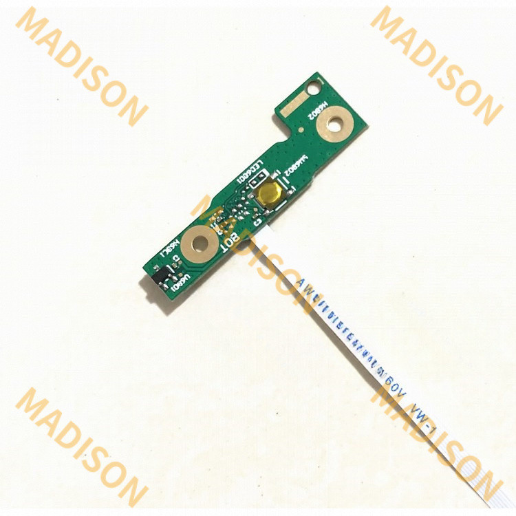 แผงปุ่มเปิดปิดพร้อมสายเคเบิลสำหรับ Asus k550j a550j fx50j outdoor x550jx x550jd x550jk x550jf k550c 