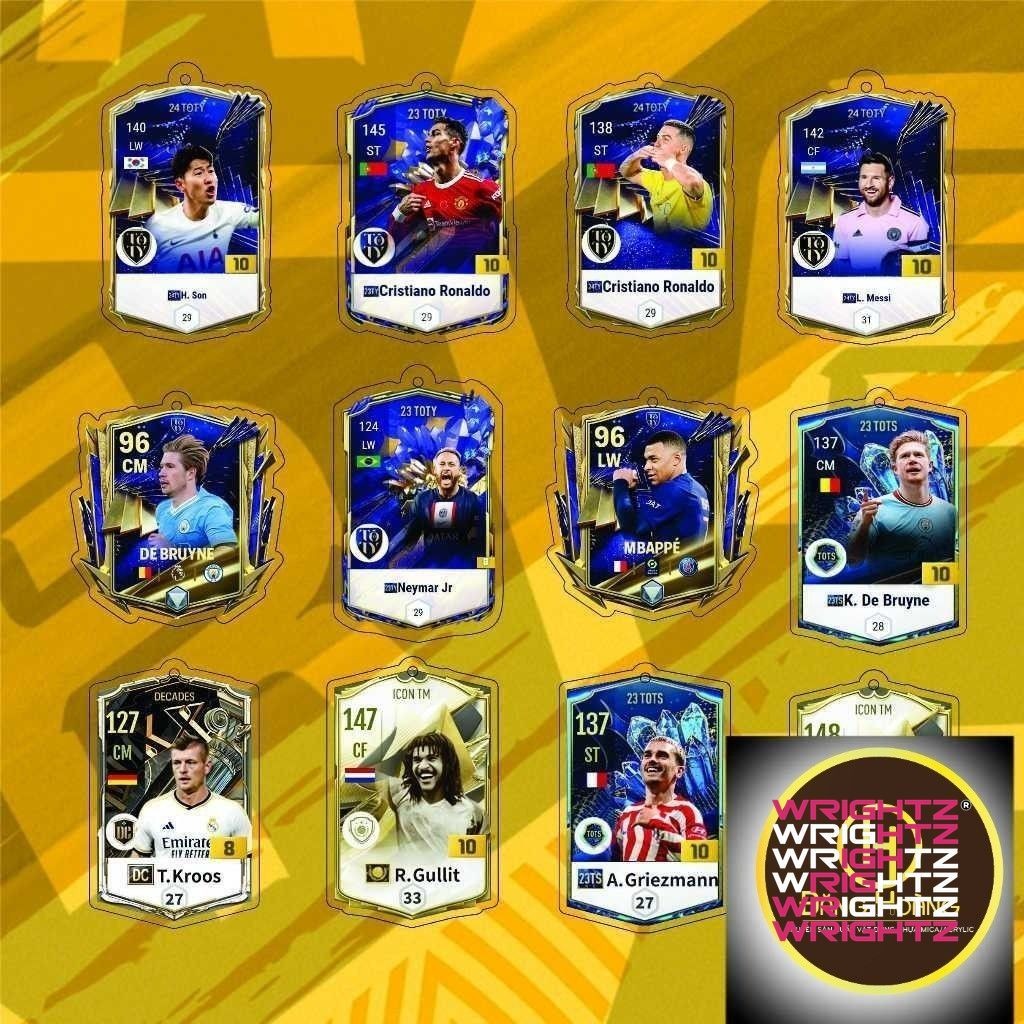 ICON พวงกุญแจเครื่องเล่นฤดูกาล The Moment - FC Online (FO4) _มหาวิทยาลัย WrightZ