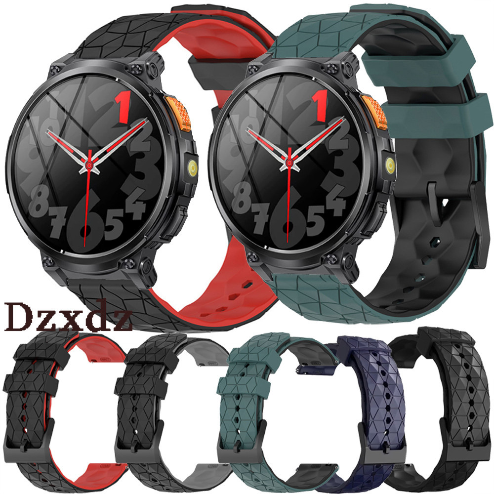 AXON Mega สมาร์ทนาฬิกาซิลิโคนสายรัดข้อมือสําหรับ AXON Mega SmartWatch เปลี่ยนสายรัดข้อมืออุปกรณ์เสริ