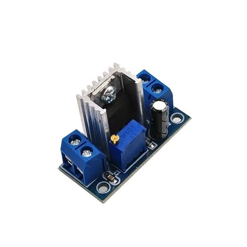 ตัวแปลง DC-DC LM317 โมดูล step-down ตัวควบคุมเชิงเส้นแบบปรับได้ โมดูลควบคุมแรงดันไฟฟ้า โมดูล step-do
