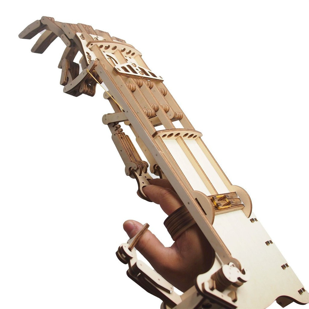 [2138 คนคอลเลกชัน] ugear สไตล์เดียวกัน 3D ประกอบ Terminator Manipulator ไม้ Manipulator Transmission