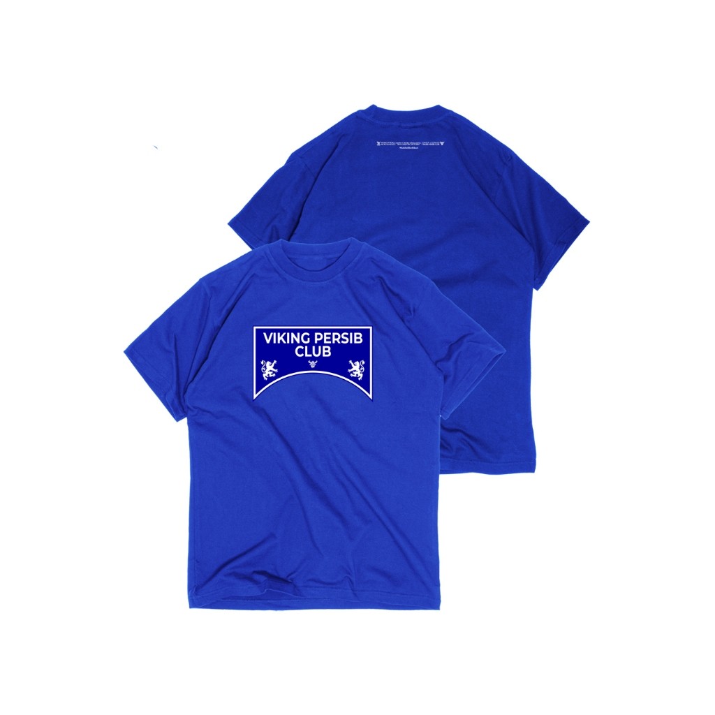 เสื้อยืด VIKING BRIDGE - VIKING PERSIB CLUB - สีฟ้า