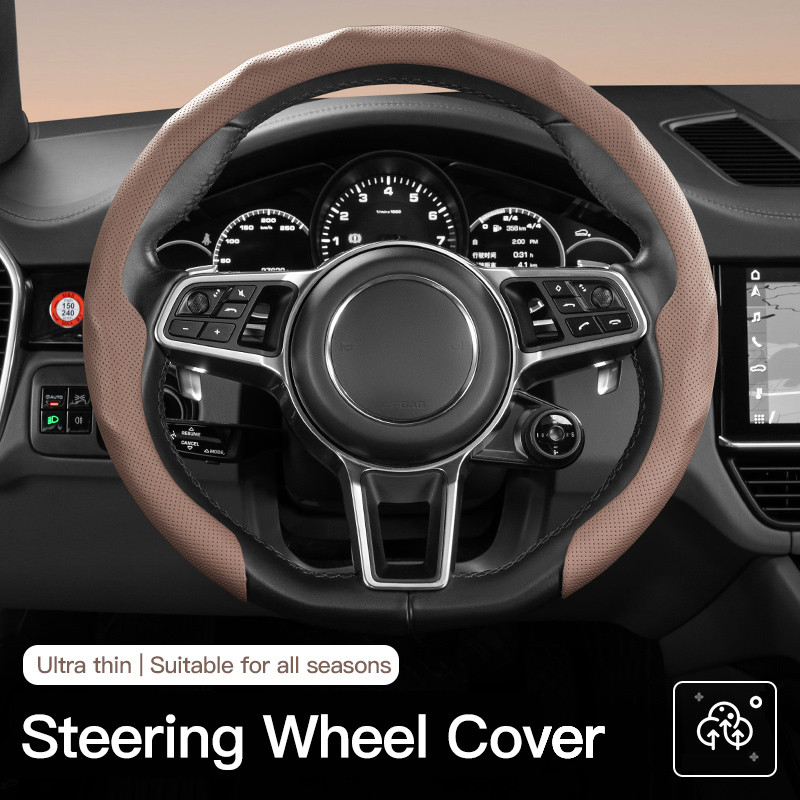 ใหม่หนัง Breathable และ Anti-Slip พวงมาลัยอุปกรณ์เสริมสําหรับ Bestune Pony B70 B70S T55 T77 T90 T99 