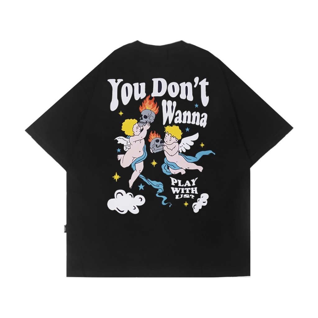 (HOT) Toms Project - เสื้อยืดขนาดใหญ่ Combed 24s Destiny Black