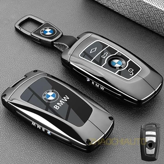 ฝาครอบกุญแจโลหะกรณีกุญแจรีโมท Fob ฝาครอบพวงกุญแจสําหรับ BMW กระเป๋า 1 Series 3 Series 5/7 Series GT X5 X1 X3 X4 X6 F10 F20 E60 E61 F30 F11