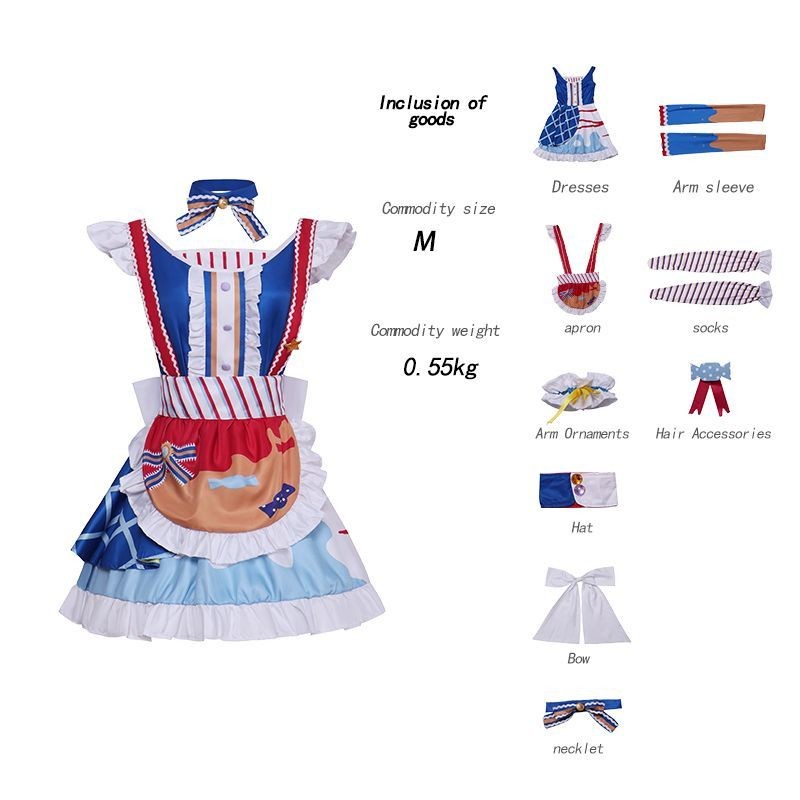 Phoenix Smile Dream Stage Hatsune Miku VBS ชุดคอสเพลย์ฮาโลวีนสั้นสำหรับผู้หญิง ใหม่