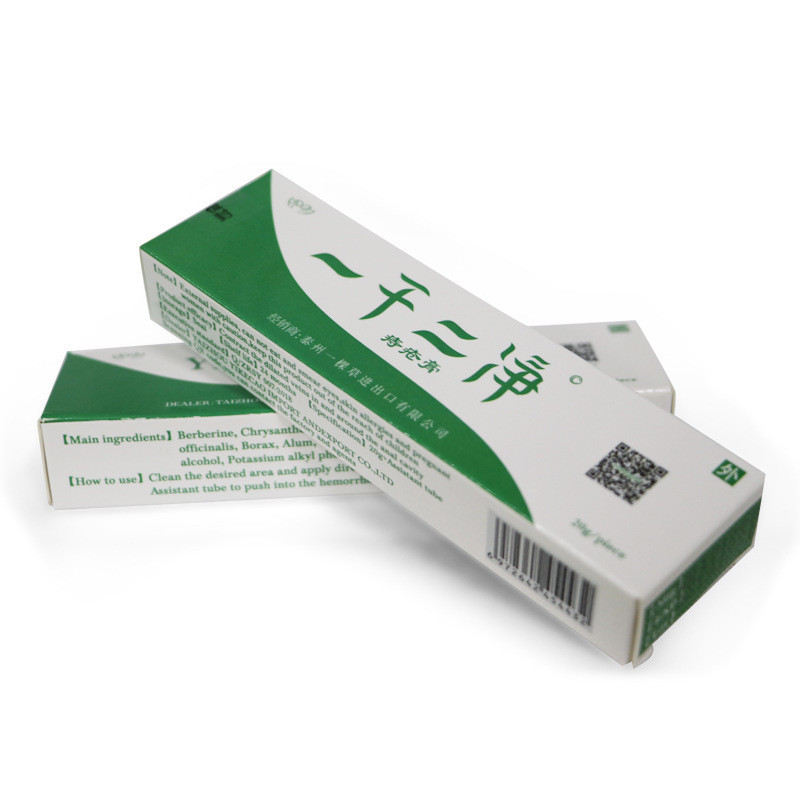 ลดราคา One Clean YIGANERJING YIGANERJING ครีมริดสีดวงทวารพร้อมหลอดนําเข้าด้วยตนเองภาษาอังกฤษ Body Care 0724