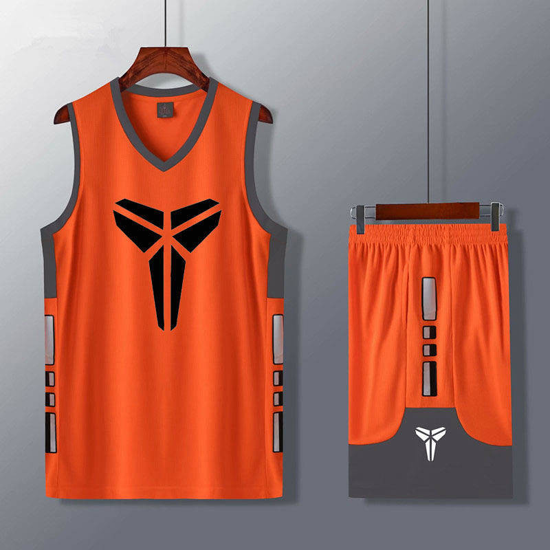【Ready Stock】 Kobe Basketball Sports Suit Basketball Clothes Men's Fashion Vest Basketball Jersey Tr
