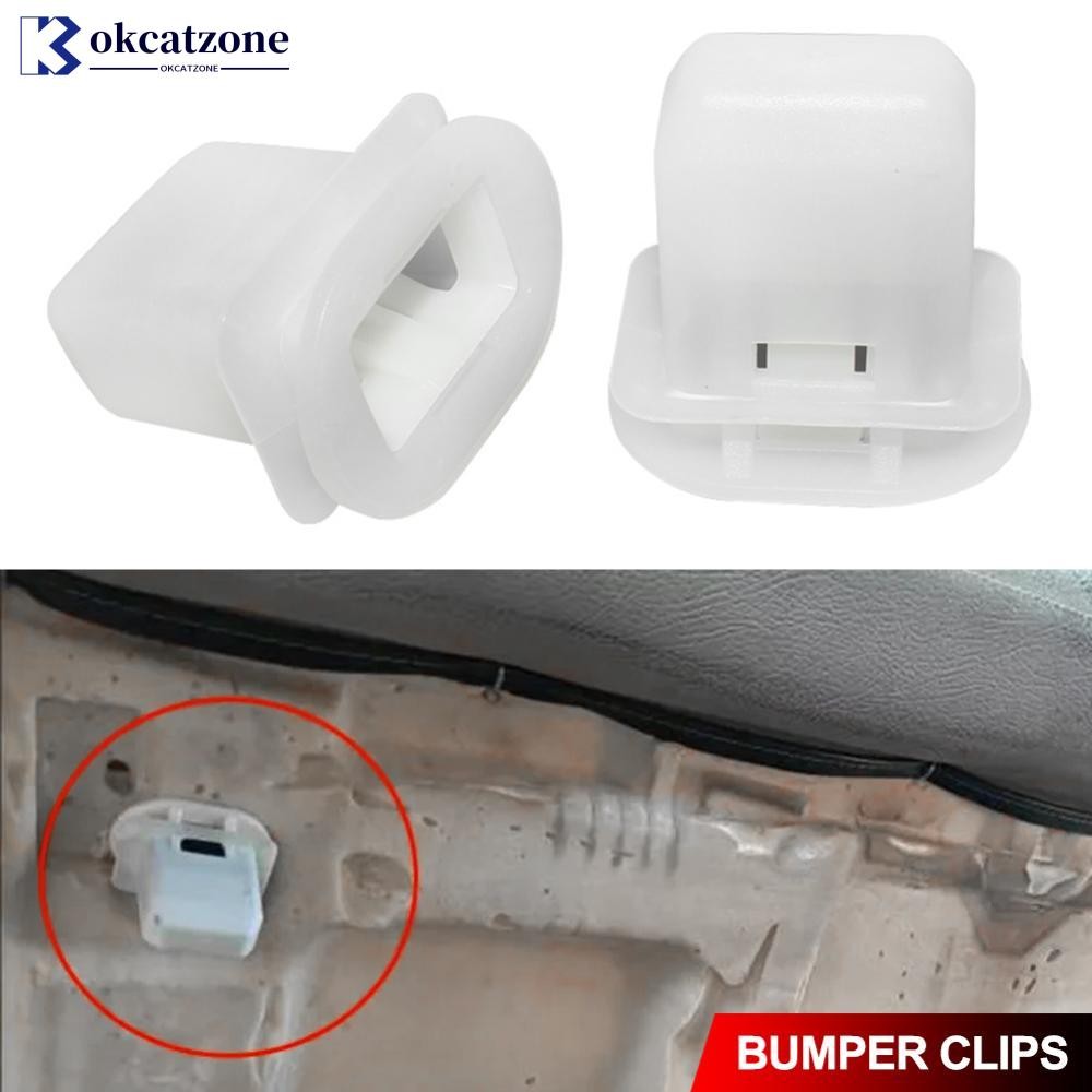 OKCATZONE 2 ชิ้นรถด้านหลังล็อคคลิปยึดล็อคที่นั่งสําหรับ Toyota B6E7