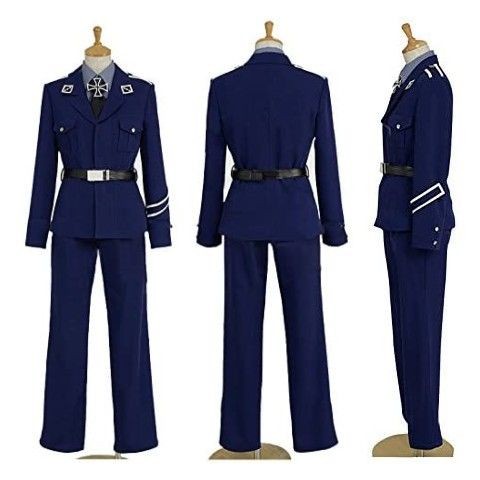 เครื่องแต่งกายฮาโลวีน.Cosplay อเนเมะ He Hetalia Prussia Gilbert
